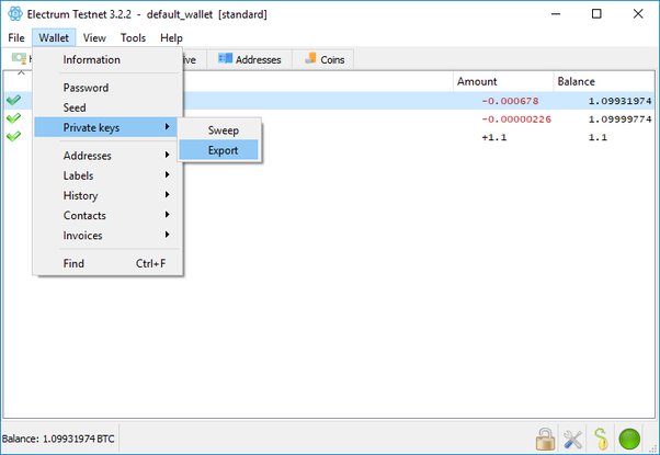 Tails - Exchanging bitcoins using Electrum