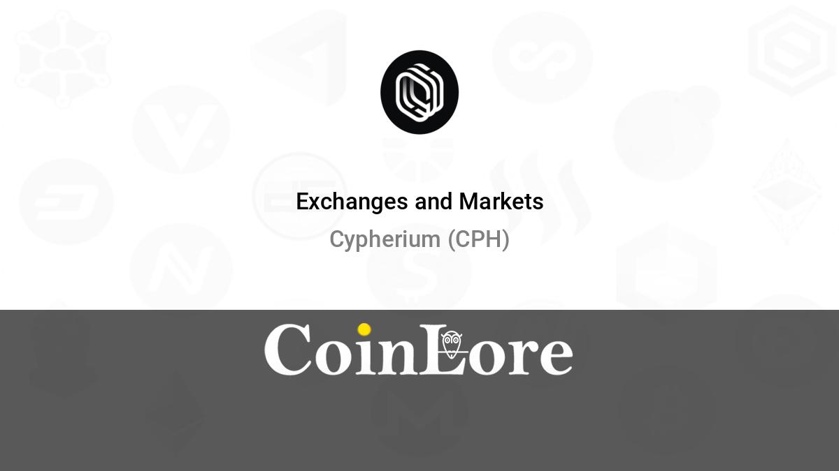 Cypherium(CPH) Tokenomics and ICO/IDO (Token Sale) info | CoinCarp