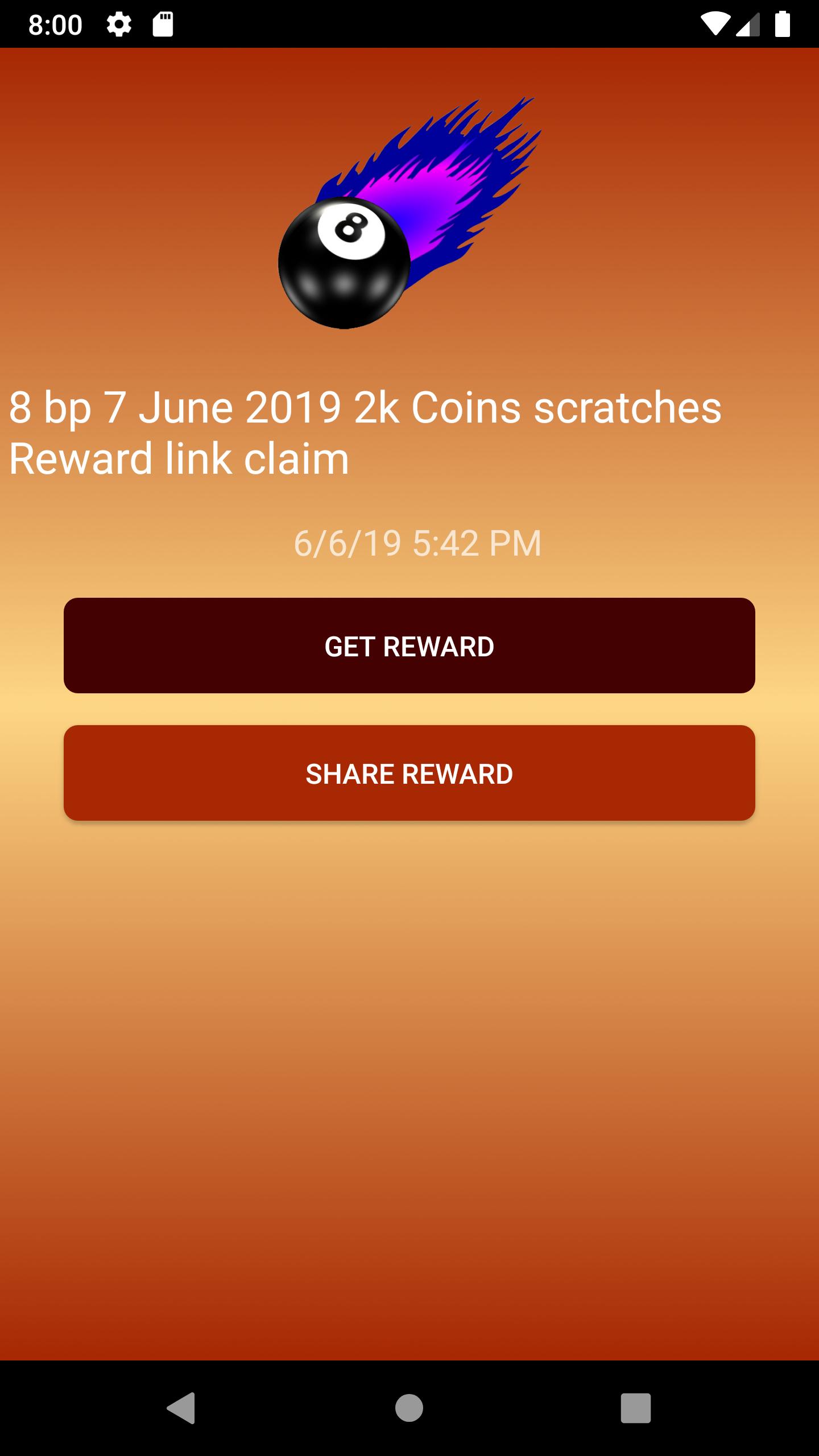 8 Ball Pool Rewards