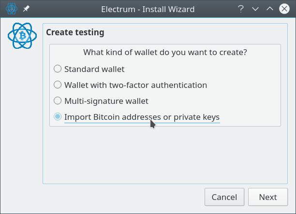 How to Import Your Bitcoin Private Keys in Electrum - Pascal Bergeron