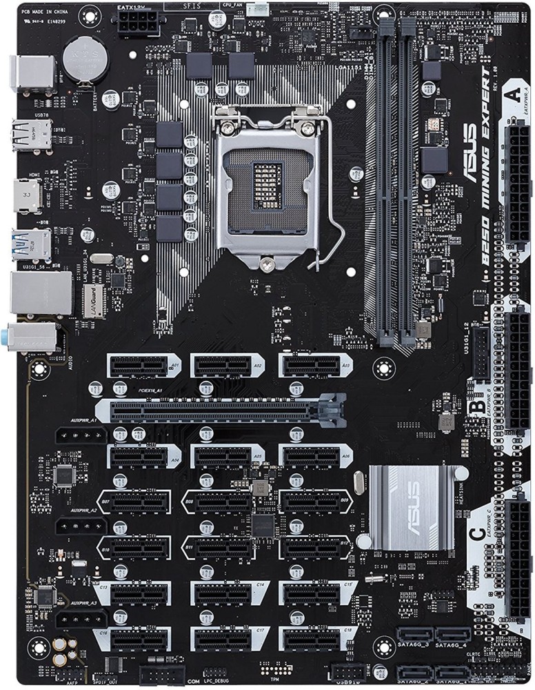 Asus B Mining Expert - Motherboard Specifications On MotherboardDB