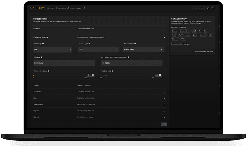 Gunbot License Purchase Process - Automated Crypto Trading Bot