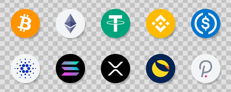 Cryptocurrency Logo PNG Vectors Free Download