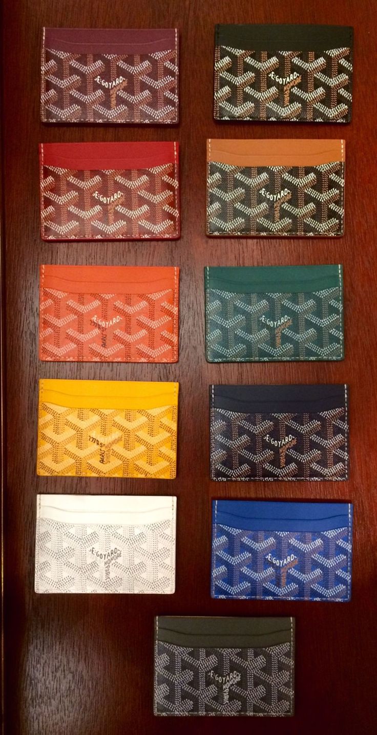 Goyard Saint-Sulpice Card Wallet - Shop Now - Goyard World