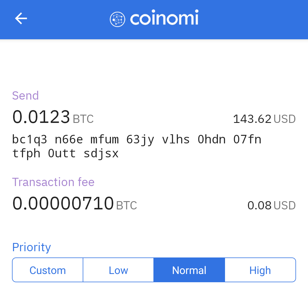 Bitcoin Average Cost Per Transaction