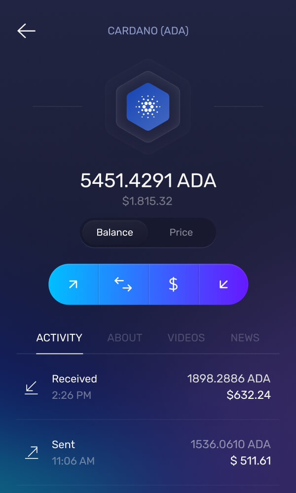 Yoroi - The Cardano Wallet for Android - Download | Bazaar