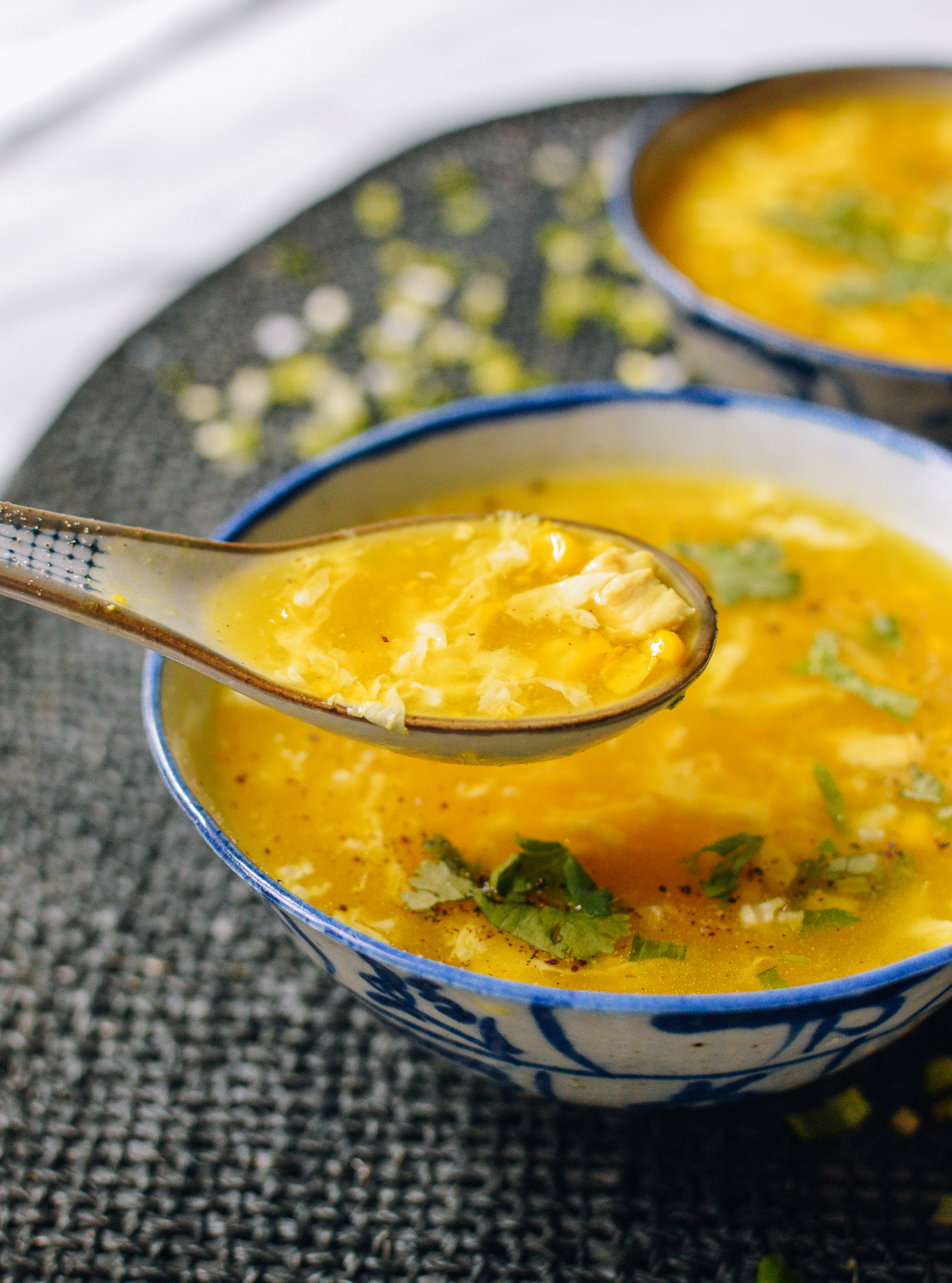 The best corn and egg drop soup - Cook me joy