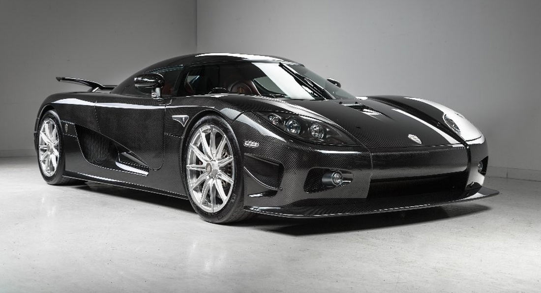 There's a Koenigsegg CCX with a manual transmission for sale