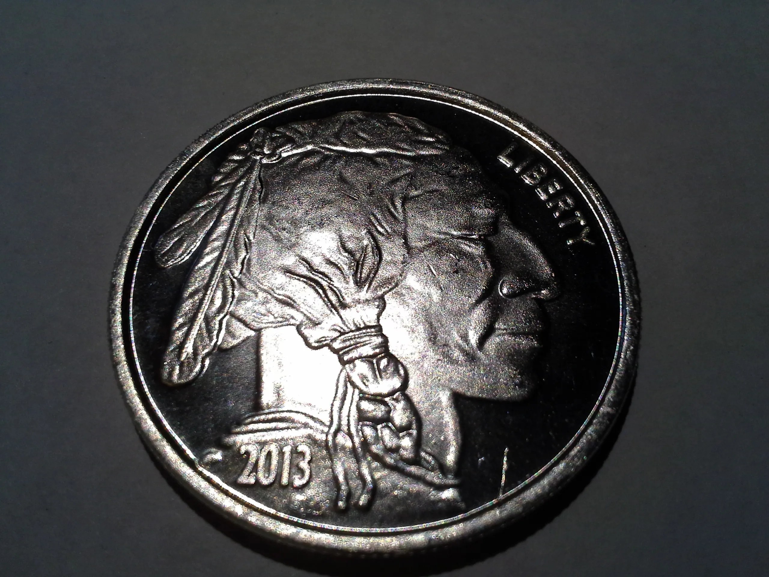 BUFFALO ROUNDS - INDIAN HEAD - 1 oz Pure Silver Round - The Coin Shoppe