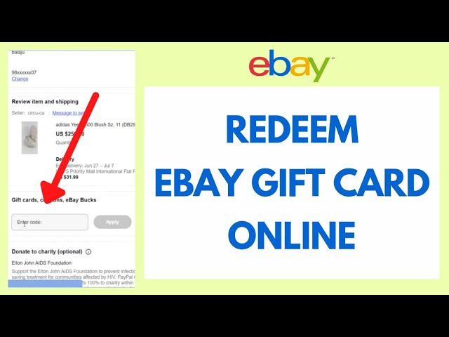 Ebay Gift Card code number - PayPal Community