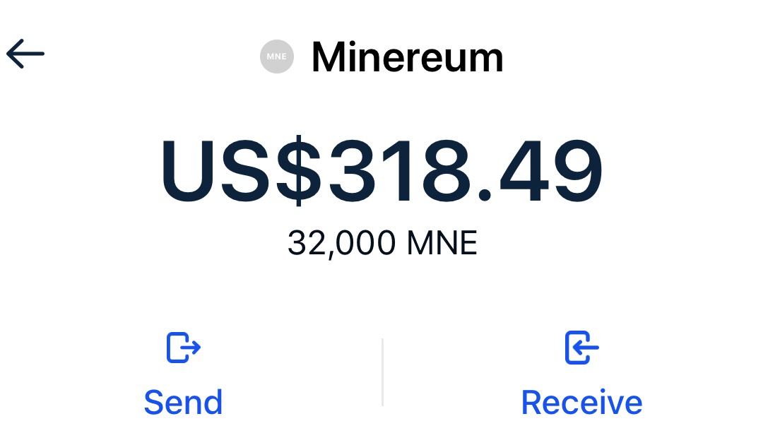 Minereum Mne Price USD today, Chart, News, Prediction