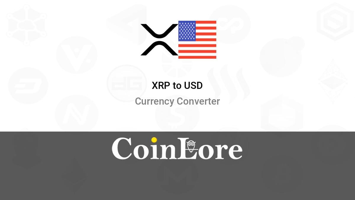 XRP to USD Converter