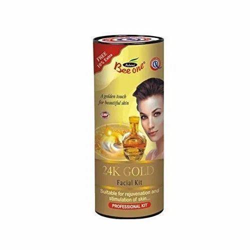 Buy BEE ONE FACIAL KIT - GOLD 32 GM DIAMOND 32 GM ( PACK OF 4) Online @ ₹ from ShopClues