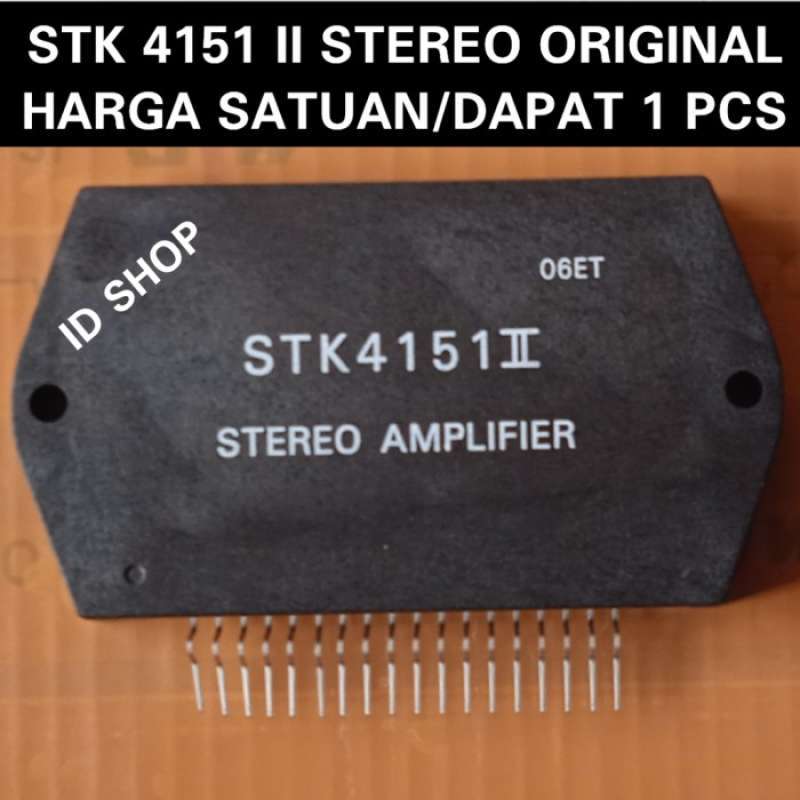 STK II Stereo Amplifier IC (Original) - Electronic Components Parts Shop Sri Lanka