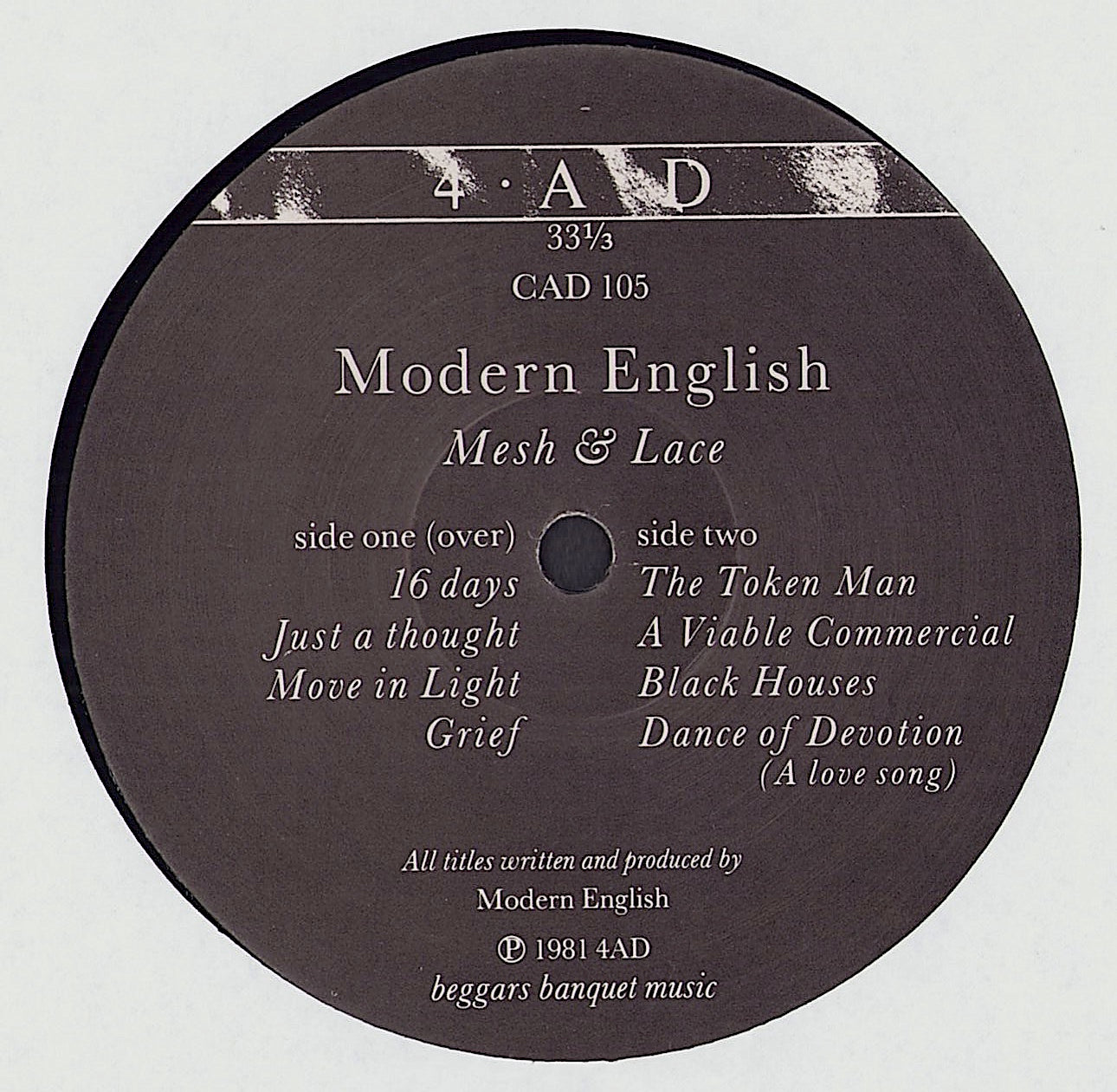 The Token Man - song and lyrics by Modern English | Spotify