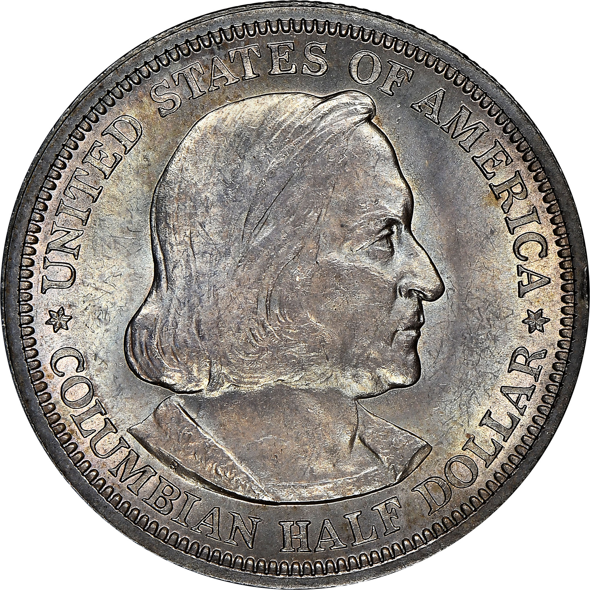 Coin Value: US Columbian Exposition, Chicago, Half Dollar and 