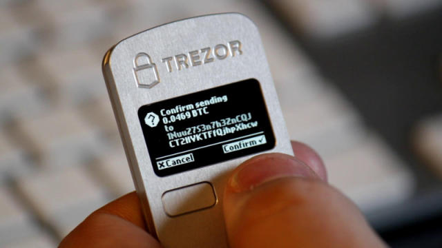 Trezor Model One Black - Hardware wallet - Trezor Official Partner - helpbitcoin.fun