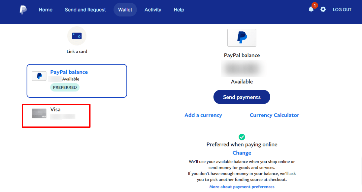 PayPal error messages when trying to transfer money | PayPal GB