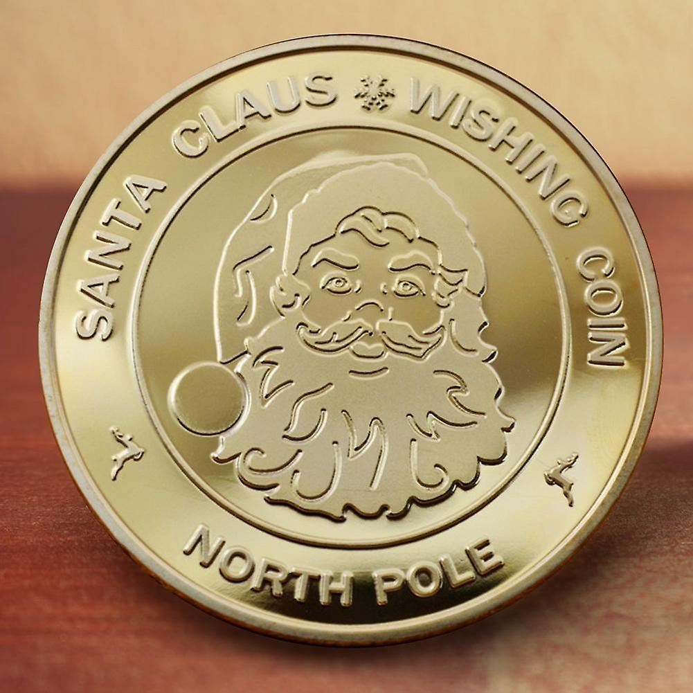 Personalised Santa Gold Coin – Little Miss Party Perfect