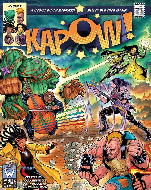 KAPOW! Volume 1 Game Review — Meeple Mountain