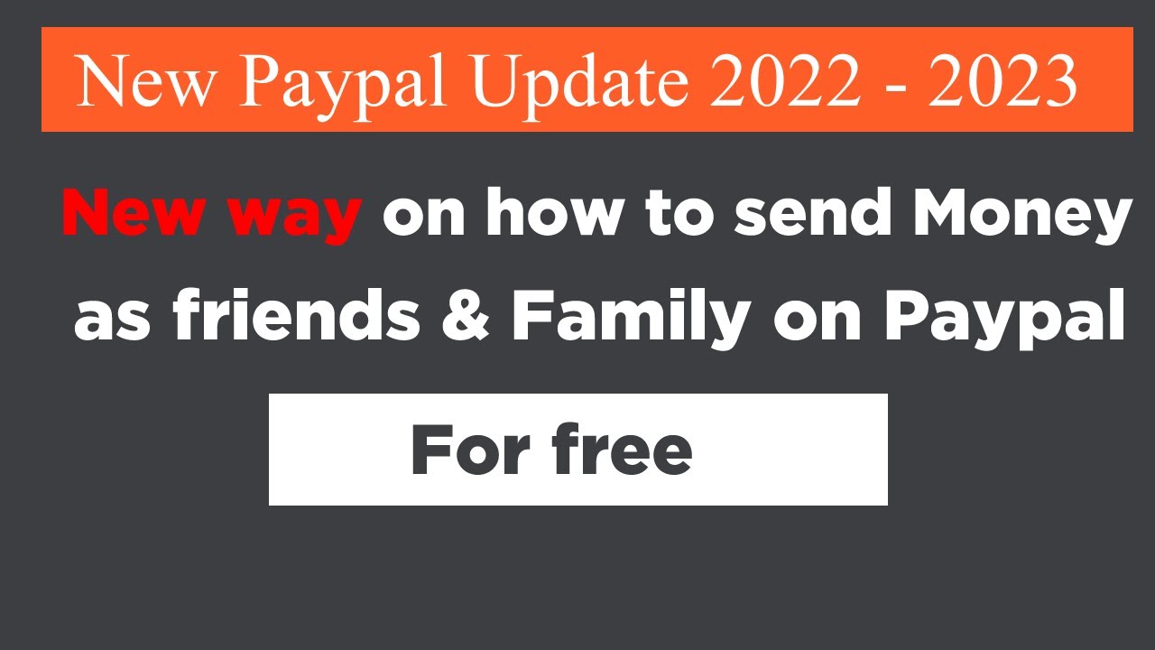 How to use PayPal’s Friends and Family feature