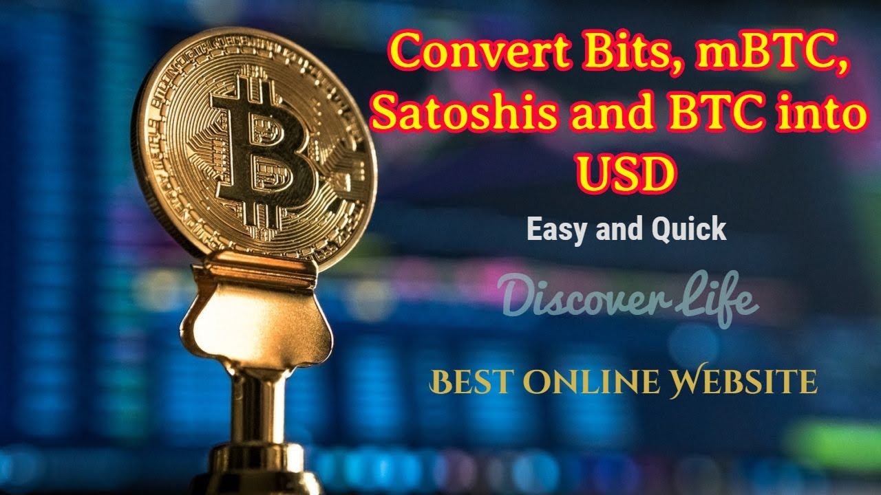 Satoshi to USD / BTC Converter & Calculator