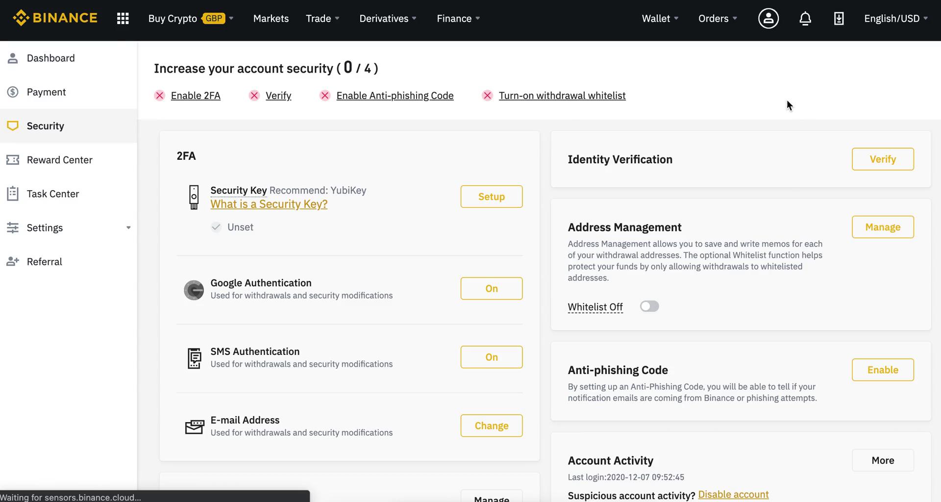 How to Secure Your Binance Account With 2FA