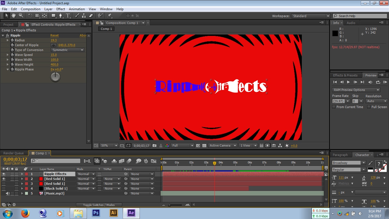 Animate Your Logo with this After Effects Ripple Effect