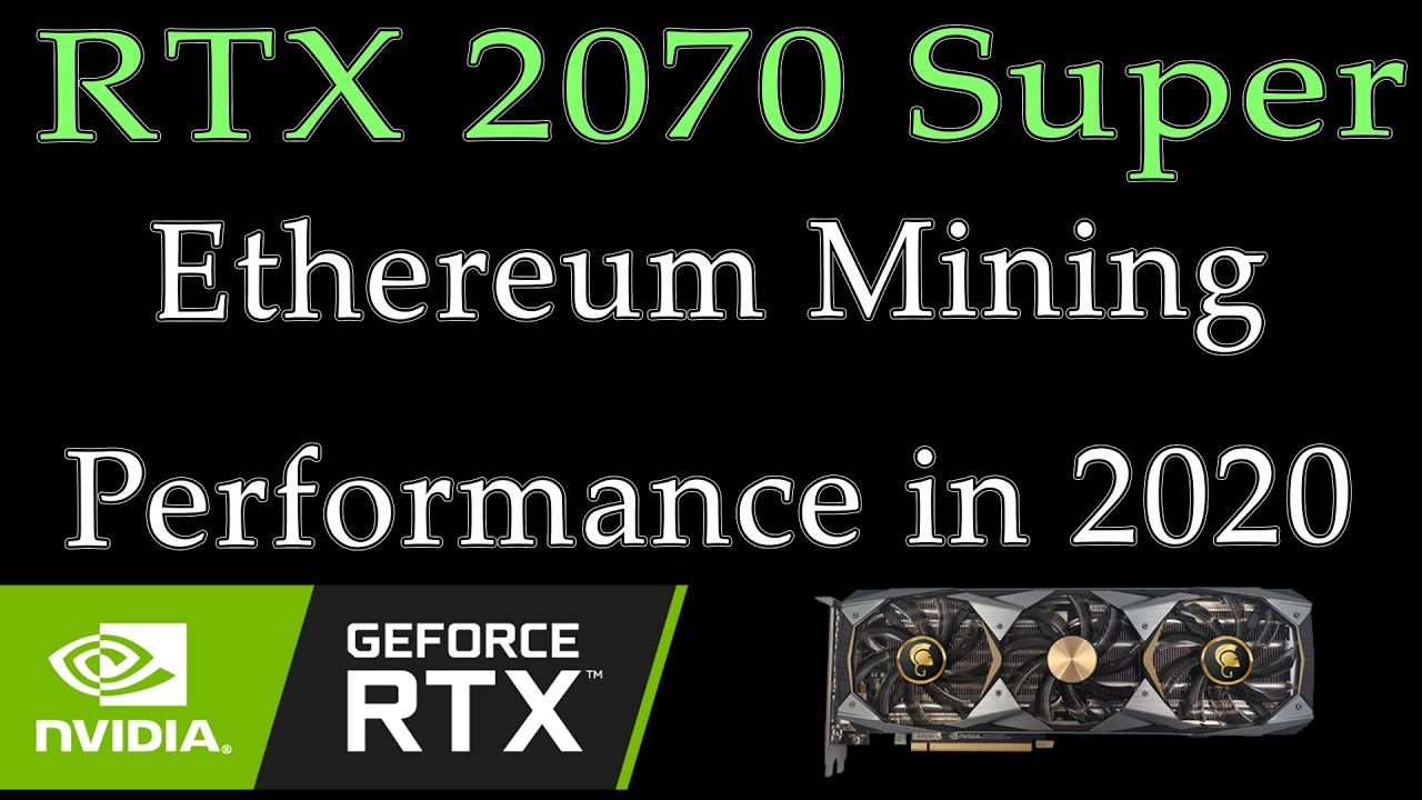 RTX Super Mining Settings