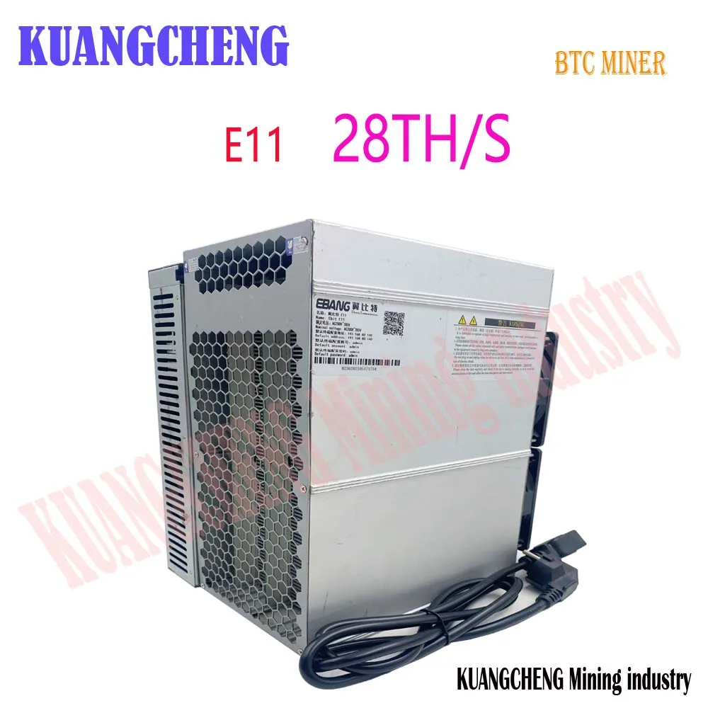 EBIT E11 28ThTh W Ebang Bitcoin Miner BTC Asic Miner