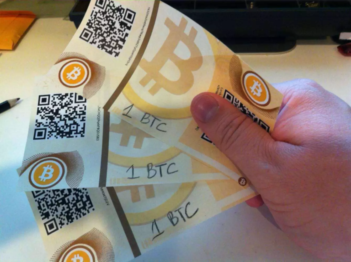 Paper wallet for Bitcoin