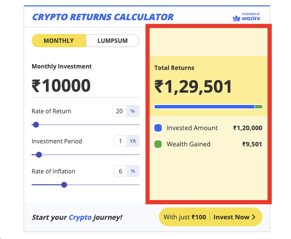 Crypto calculator - helpbitcoin.fun