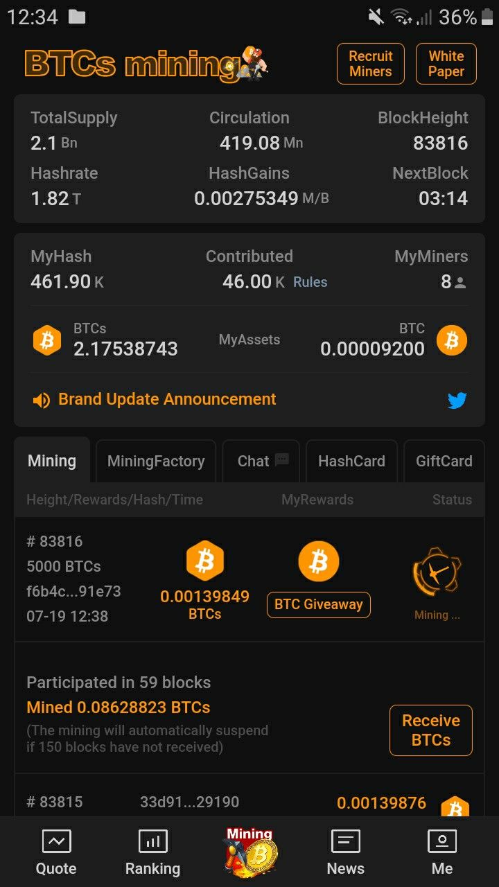 TurboMiner - BTC Cloud Mining APK for Android - Download