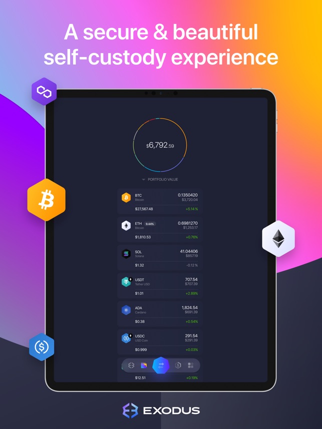 ‎Exodus wallet : Crypto Bitcoin Wallet on the App Store