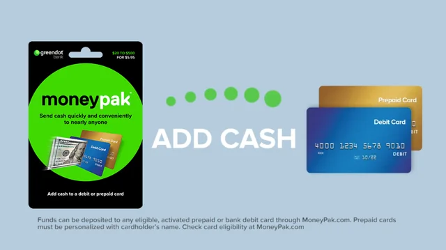 Green Dot - MoneyPak Card - Make A Safe and Secure Deposit