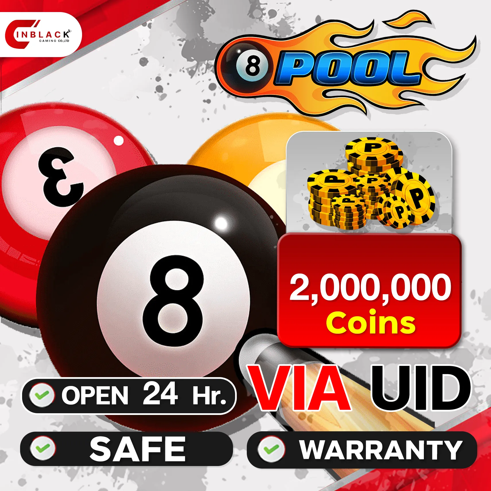 8 Ball Pool Coins Seller | Sub Milega