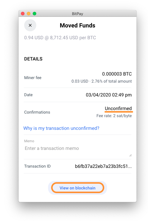 Unconfirmed Transaction Meaning | Ledger