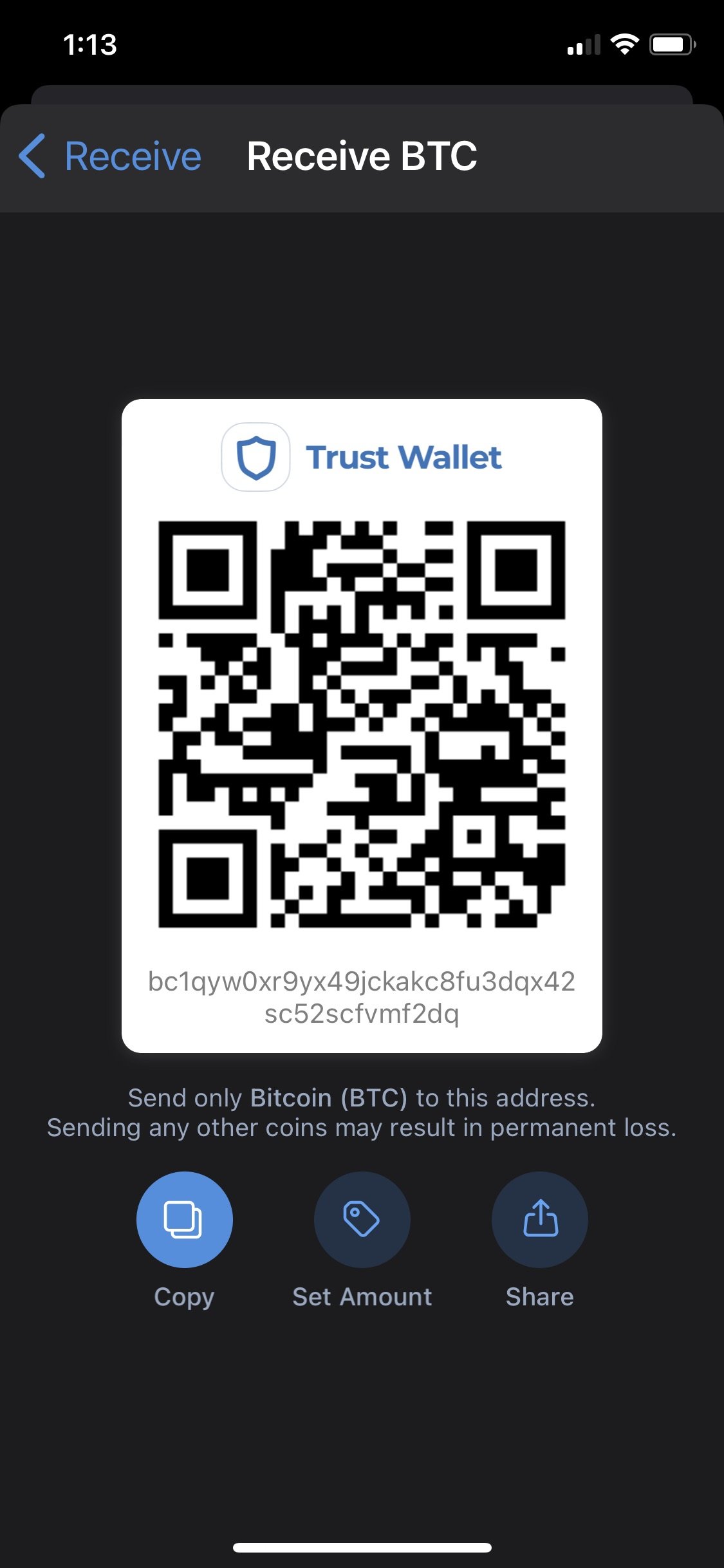 I can’t find my bitcoin after updating my app - English - Trust Wallet