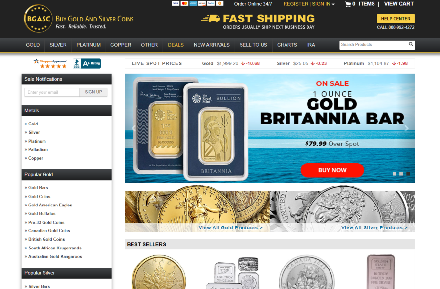 Buy and Sell Gold and Silver With Bitcoin