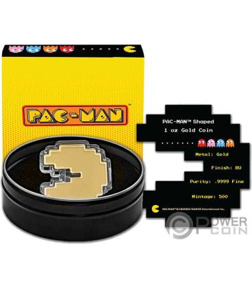 PAC-MAN Shaped 1oz Gold Coin - $ Niue | Swan Bullion Company