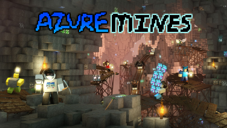 Azure Mines Pickaxe's Code & Price - RblxTrade