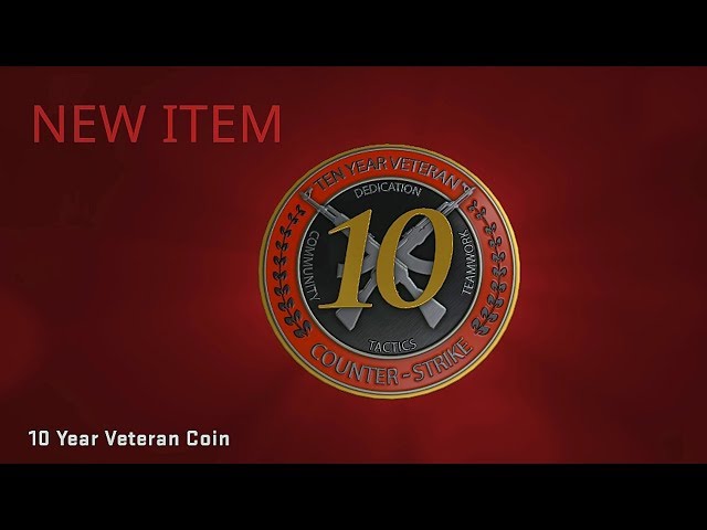 STL file CSGO 10 year veteran coin 🪙・3D print model to download・Cults