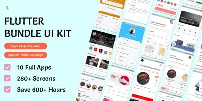 18 Best Flutter UI Kit Templates of 