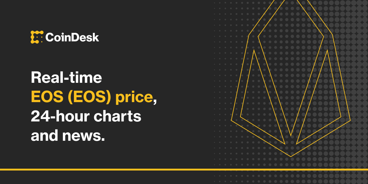 EOS Price Today - EOS Price Chart & Market Cap | CoinCodex