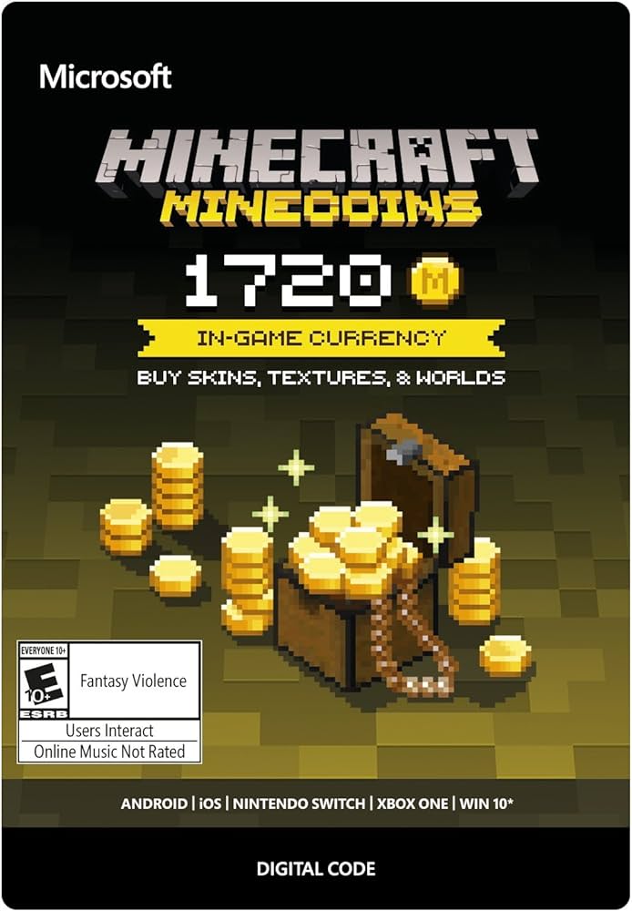 helpbitcoin.fun: Minecraft: Minecoins Pack: Coins [Digital Code] : Everything Else