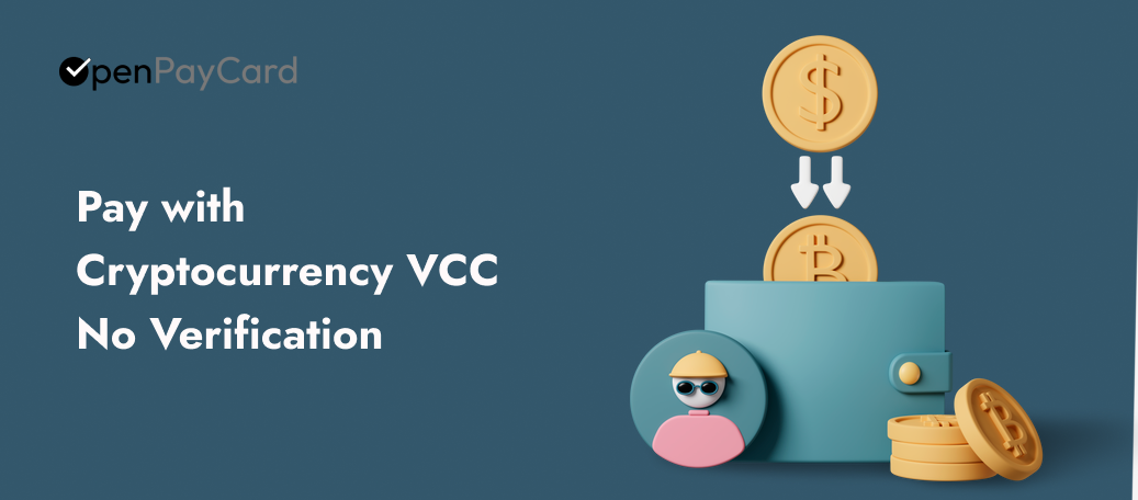 Buy VCC with Crypto | Virtual Credit Card for Bitcoin & More 