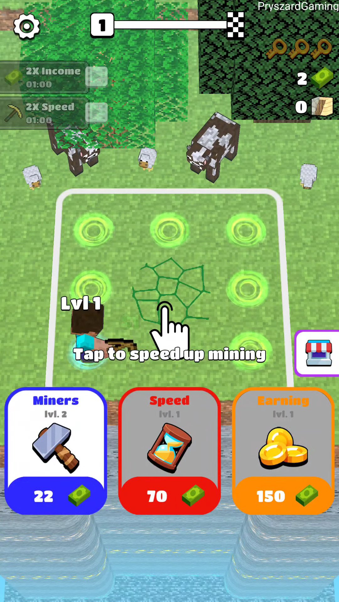 Craft Mine 3D Idle Merge Mod APK (Unlimited money) Download