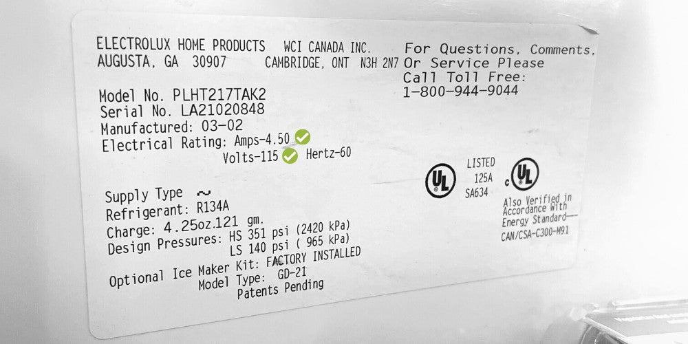 Electricity usage of a Refrigerator - Energy Use Calculator