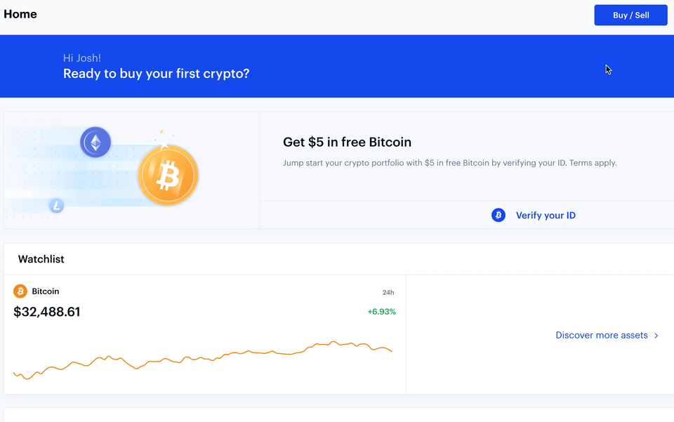 ‎Coinbase: Buy Bitcoin & Ether on the App Store