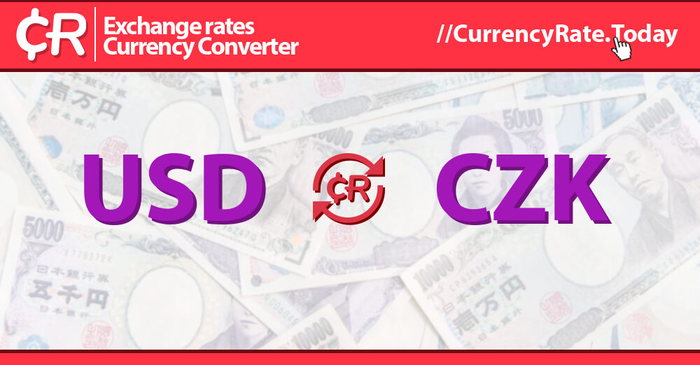 1, CZK to USD Exchange Rate Today - Czech Koruna/US Dollar - Czech Koruna/US Dollar